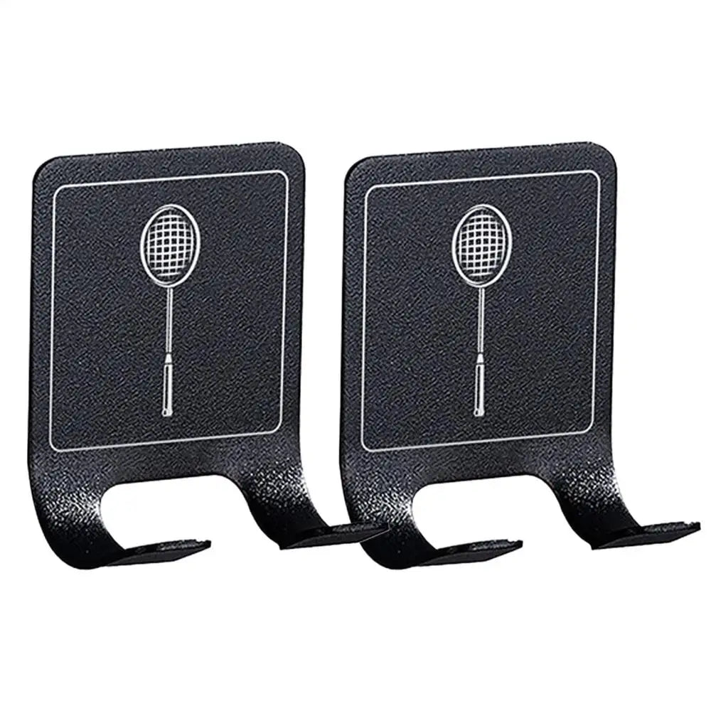 Tennis Racket Holder Universals Wall Mounted Rack Stainless Steel
