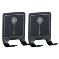 Tennis Racket Holder Universals Wall Mounted Rack Stainless Steel