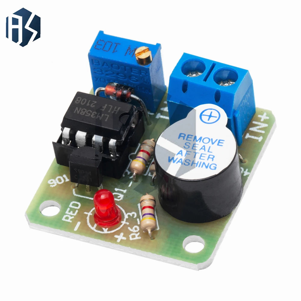 9V 12V Battery Low Voltage Alarm Module Over-discharge Protection W Zpaxo