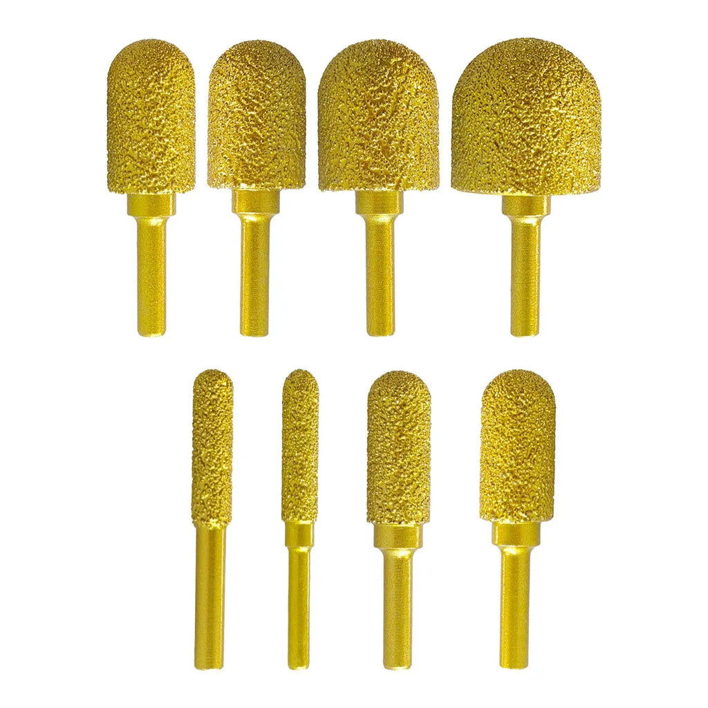 Diamond Grinding Burr Drill Bit 60mm Long Universal Rotary Tool Grinding Bit for Engraving Polishing Stone Carving Metal Zpaxo