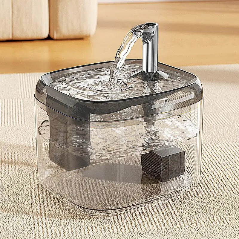 Automatic Pet Dog Cat Water Dispenser Fountain Loop Mute Pump Smart Zpaxo A3
