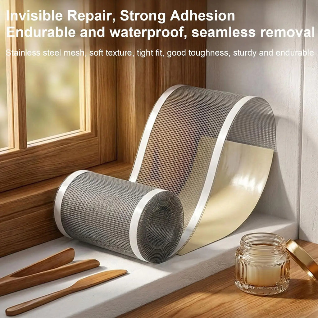 Screen Repair Tape Self Adhesive Fiberglass Mesh Window Door Fix