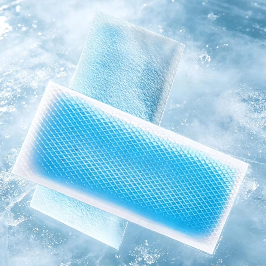 Cooling Gel Patches Kids Cartoon Heat Dissipation Ice Pads Portable