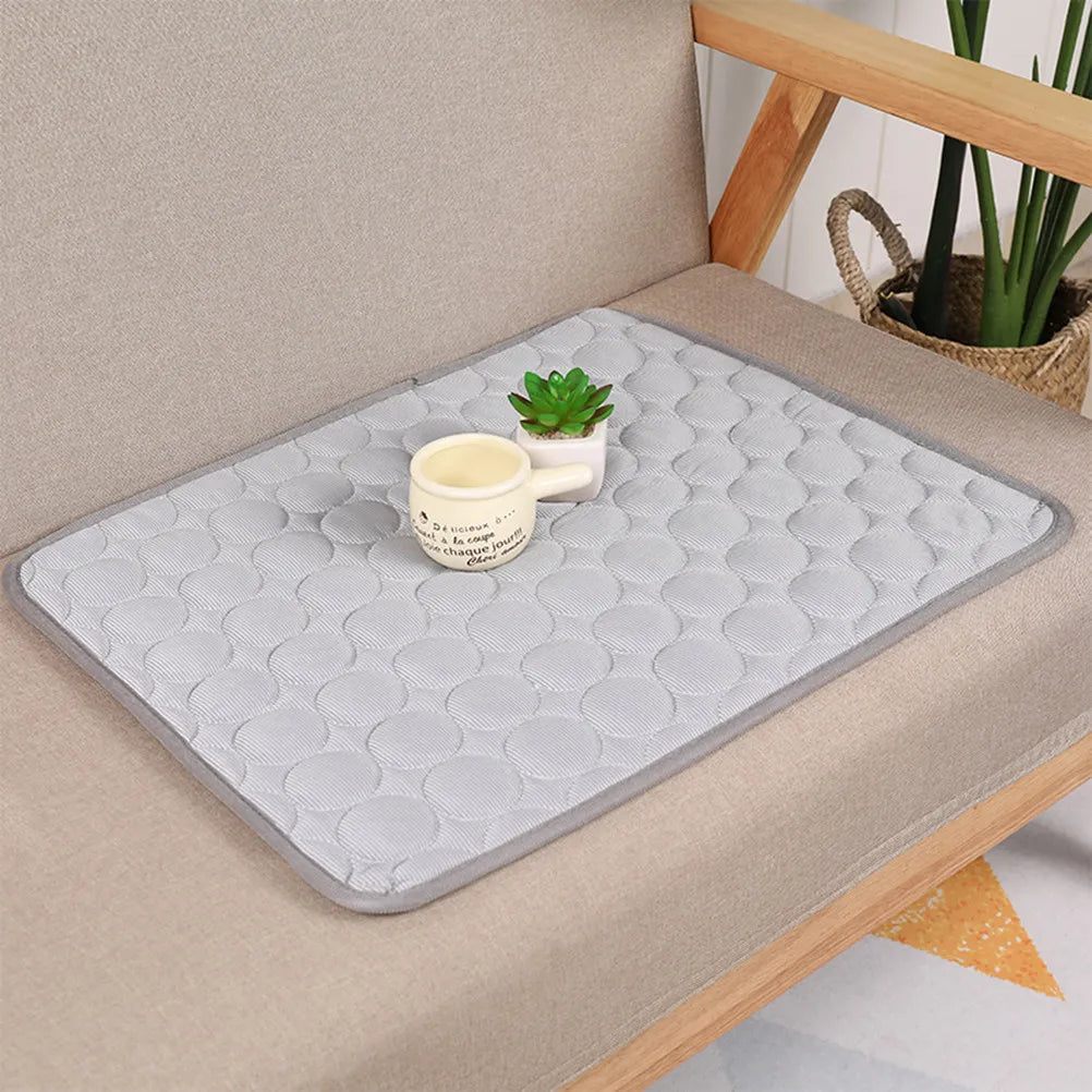 Summer Cooling Mats Pets Dog Cool Mat Cat Indoor Use Rapid Heat