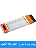 MB-102 Solderless Breadboard 830 Points 400 Holes Prototype Circuit Zpaxo mb102with packaging