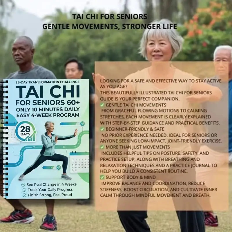 28 Days Transformation Challenge Tai Ji Seniors Only 10 Minutes Daily Zpaxo