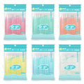 100pcs/box Double Head Dental Floss Interdental Toothpick Brush Brush Teeth Stick Dental Oral Care Toothpicks Floss Pick Zpaxo B-Random Color 1 Bag