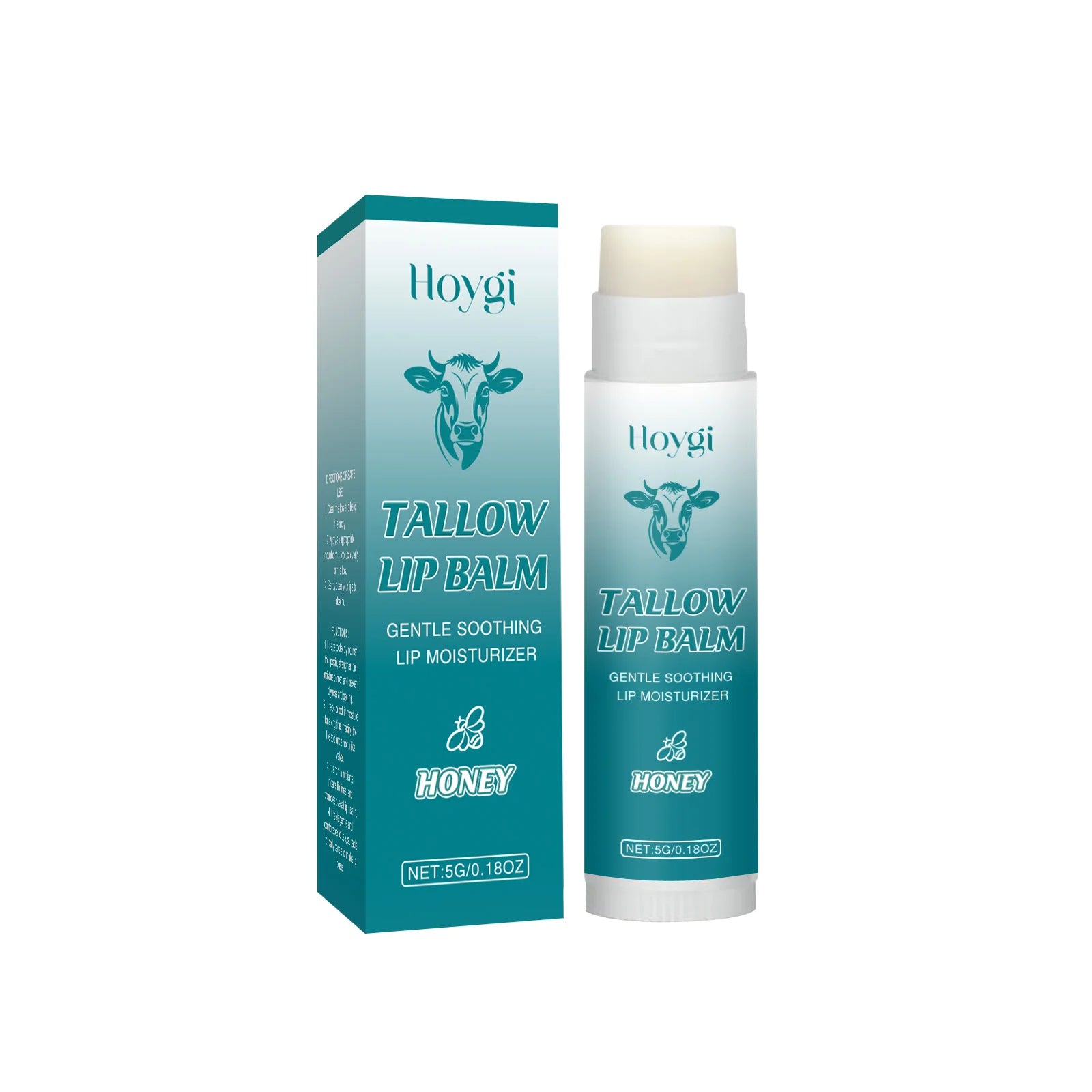 Hoygi Tallow & Honey Lip Balm – Deep Moisture & Plumping Lip Balm Zpaxo 5g Boxed