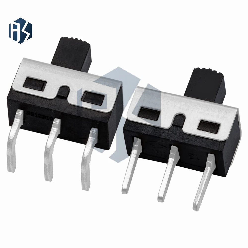 10Pcs SS12D10/SS12D11/SS12D06 3Pin Toggle Switch, 3A 250V Straight Pin Power Switch Zpaxo