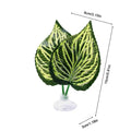Betta Leaf Hammock Betta Fish Leaf Bed Resting Leaf Pad Natural Environment Fish Spawning Grounds Aquarium Fish tank decoration Zpaxo Green 1PC