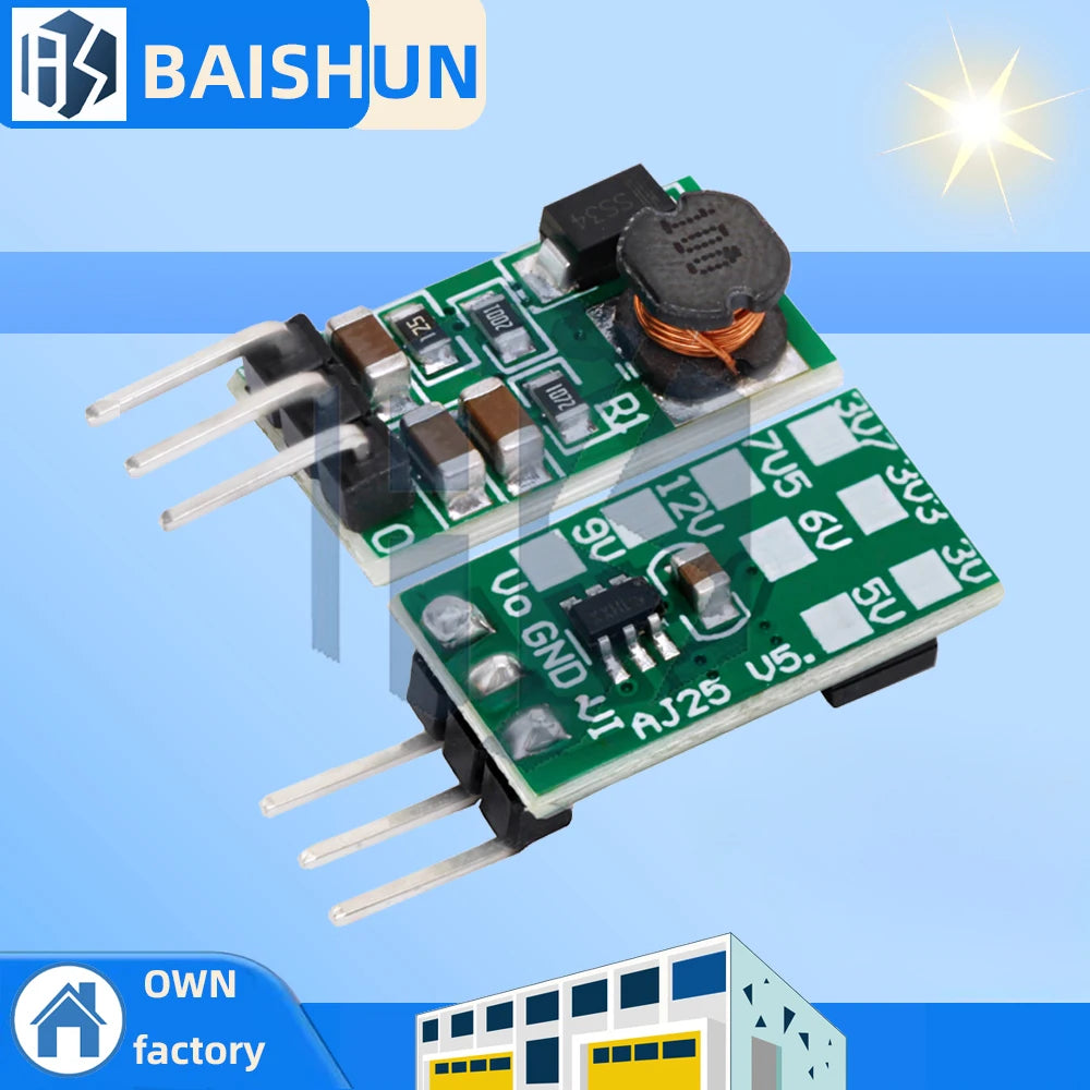 DD4012SA 1A DC 5-40V 3V 3 7V 5V 6V 7 9V 12V Regulator DC-DC Stepdown Zpaxo