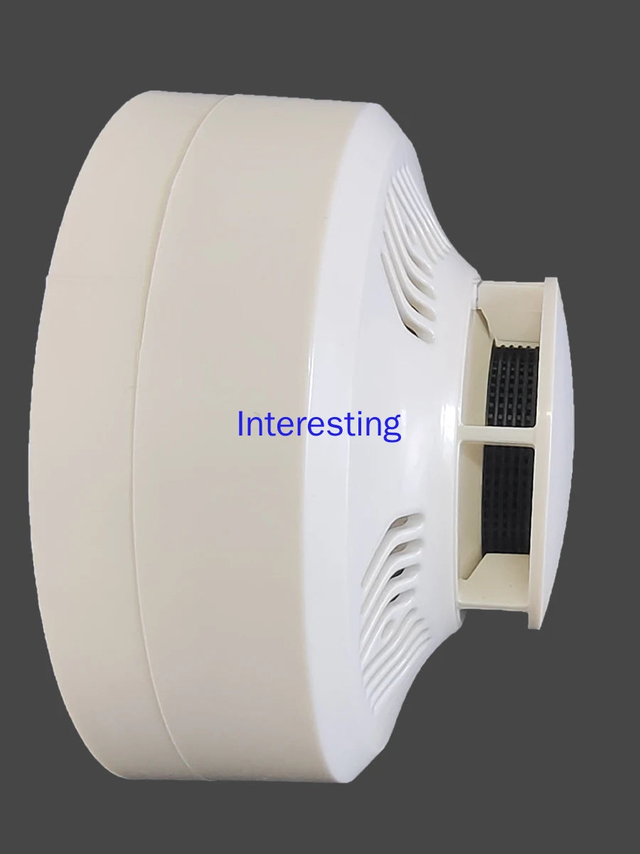 220V Switch Quantity Smoke Sensor Normally on Normally Closed Networked Smoke Alarm Dry Contact Signal Wired Smoke Sensor Zpaxo