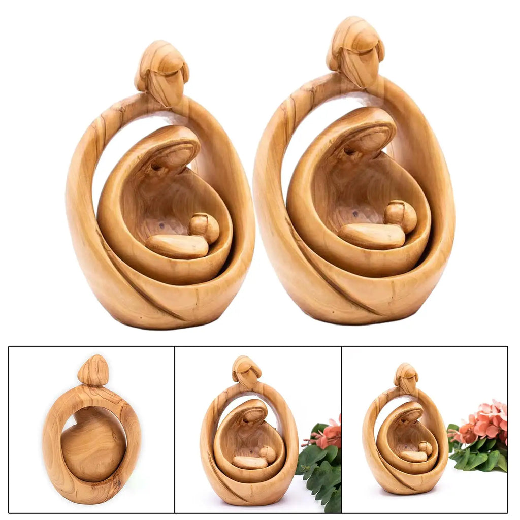 Nativity Scene Ornaments Religious Gifts Festival Ornament Figurines Zpaxo