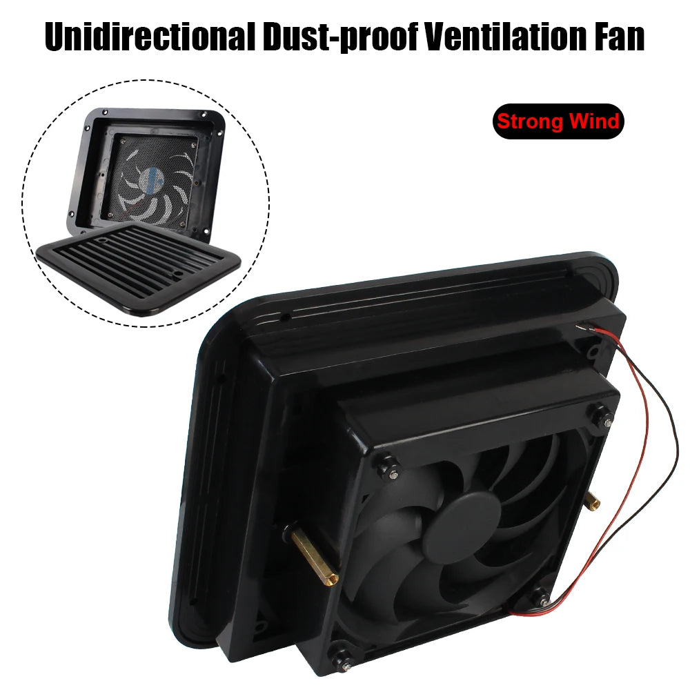 Ventilation Exhaust Fans Silent Fridge Vent Fan Strong Wind Rv