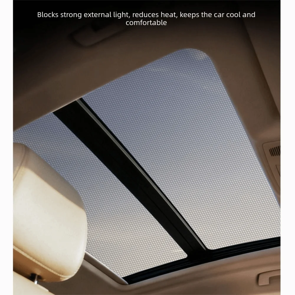 Magnetic Car Sunroof Mosquito Net Mesh Screen Proof Easy Installation Zpaxo