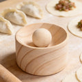 Dumpling Maker Non-Stick Wooden Manual Kitchen Gadgets Dumpling Mold Skin Maker Press for Home Kitchen Apartment Restaurant Zpaxo Default Title