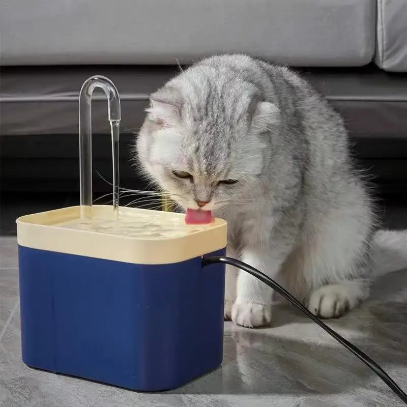 Cat Water Fountain Auto Filter USB Electric Mute Cat Drinker Bowl 1.5L Recirculate Filtring Drinker For Cats Pet Water Dispenser Zpaxo