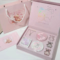 Bear Family Makeup Box Lip Powder Blusher Eye Shadow Holiday