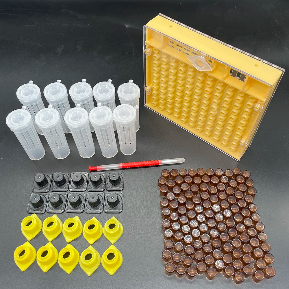 Apiculture Nicot Queen Bee Rearing Plastic Graft Larva Pen Hair