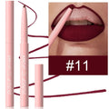 Lip Liner Pencil Long-Lasting Matte Creamy Plumping Lip Stain Waterproof Natural Nude Brown Slim Lip Liner Makeup Zpaxo 11
