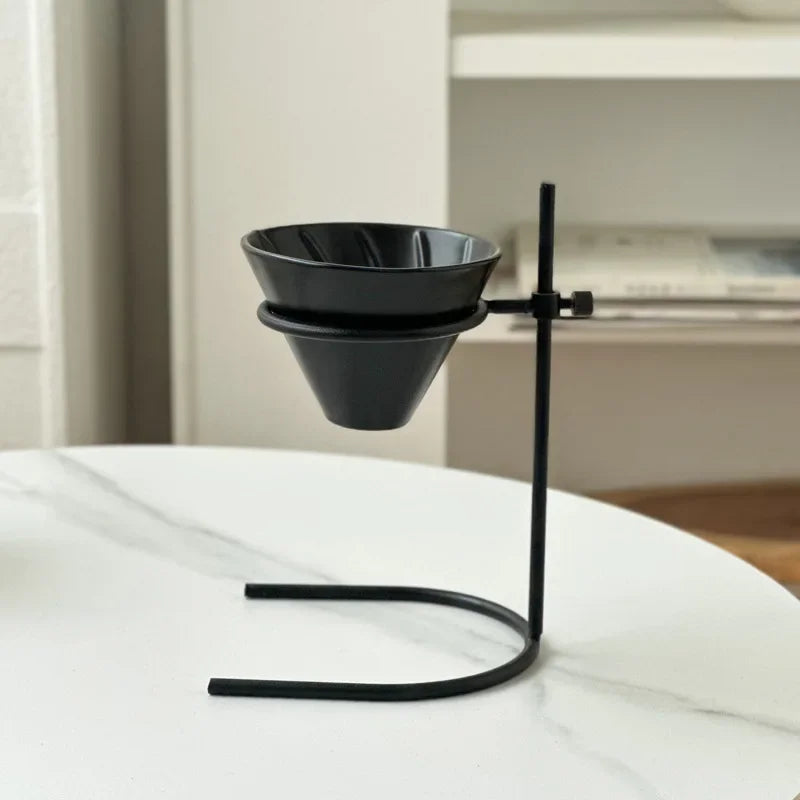 Hot Adjustable Drip Filter Cup Holder，Coffee Hand Cup Holder, Ceramic Filter Cup, Coffee Hand Cup Set, Household Coffee Utensil Zpaxo