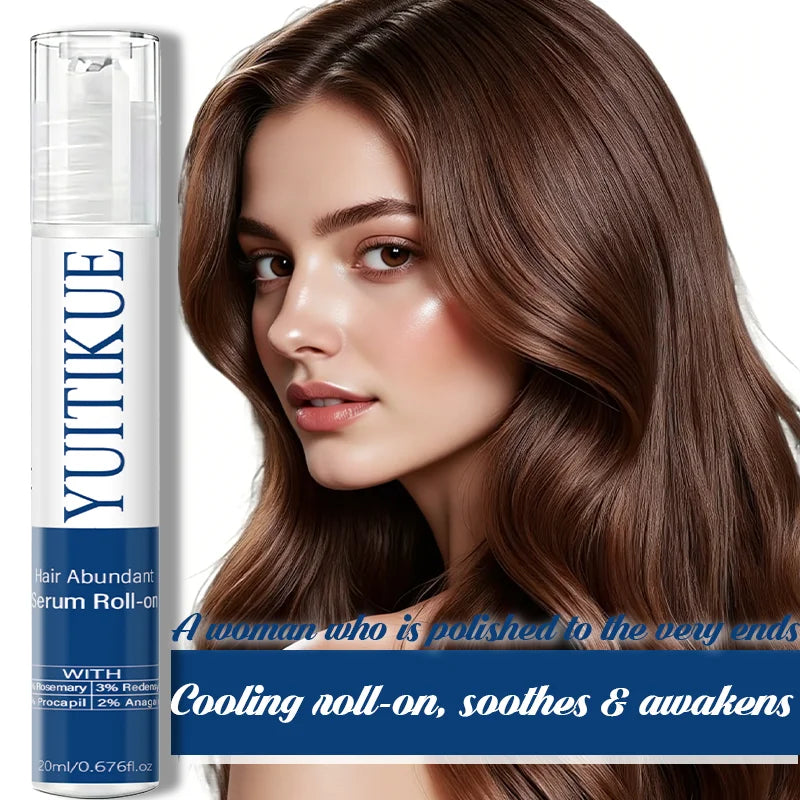 YUITIKUE Hair Serum Roller – Rosemary, Redensyl & Scalp Care Hair Scalp Serum Zpaxo