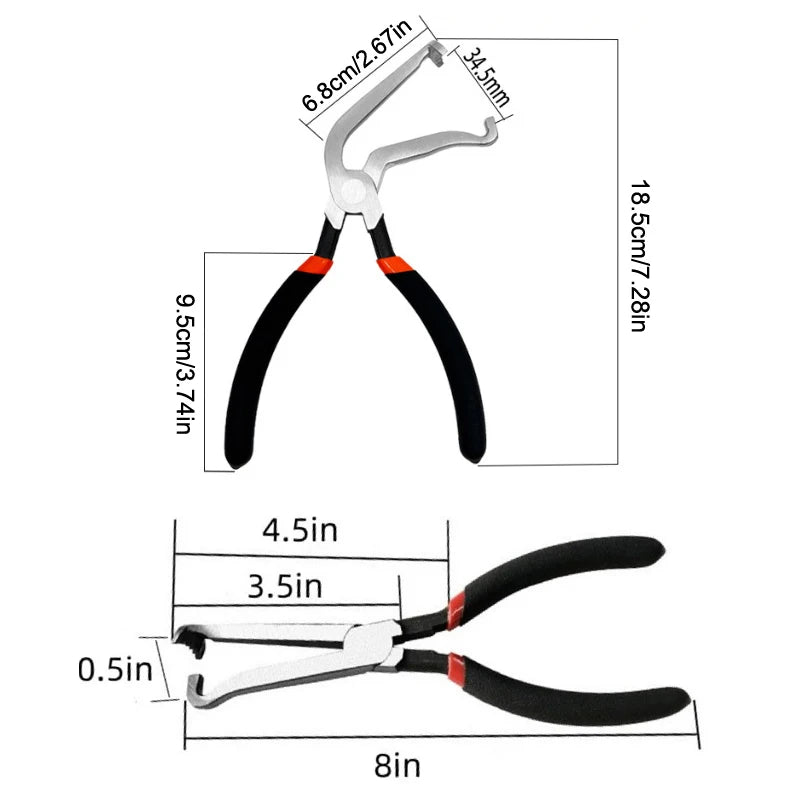 Disconnect Pliers for Electrical Connectors & Fuel Filters