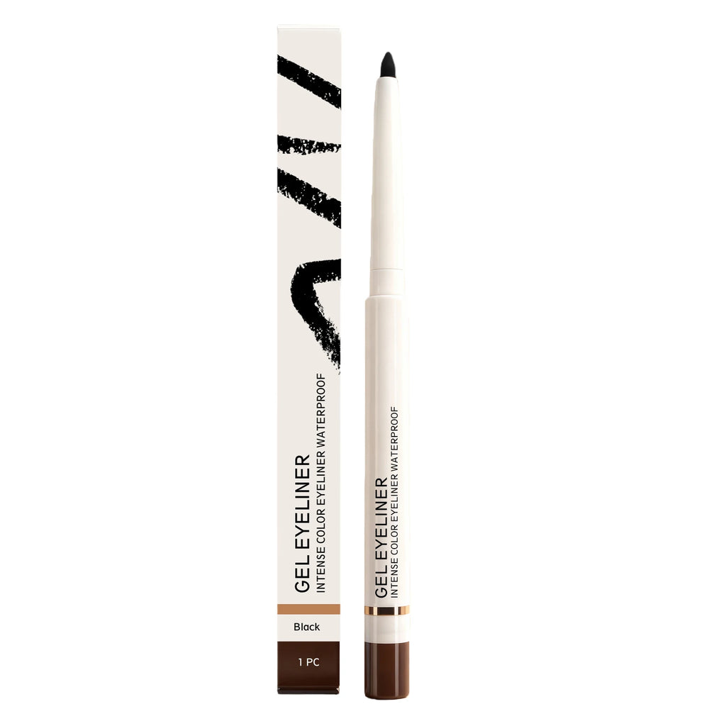 Waterproof Matte Eyeliner Pencil – Long-Lasting & Quick Dry Eyeliner Pencil Zpaxo Black