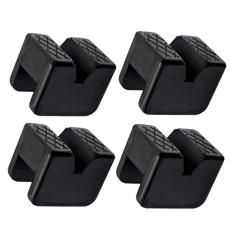 Car Lifting Rubberized Jack Stand Universal Slot-fitted Repair Tool Zpaxo