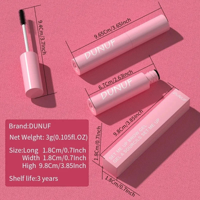 Waterproof Transparent Gel Eyebrow Styling Cream Long Lasting Fixing