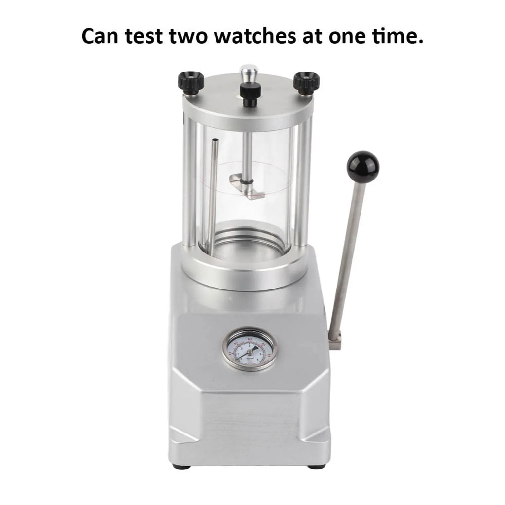 Watch Pressure Tester Water Resistant Tool 6 ATM 2 Watches Case