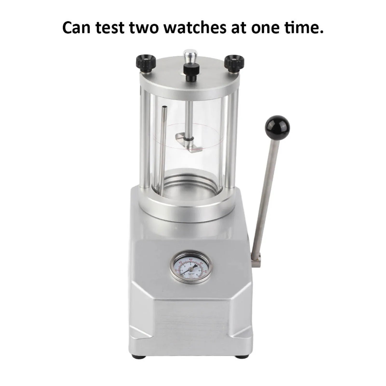 Watch Pressure Tester Water Resistant Tool 6 ATM 2 Watches Case