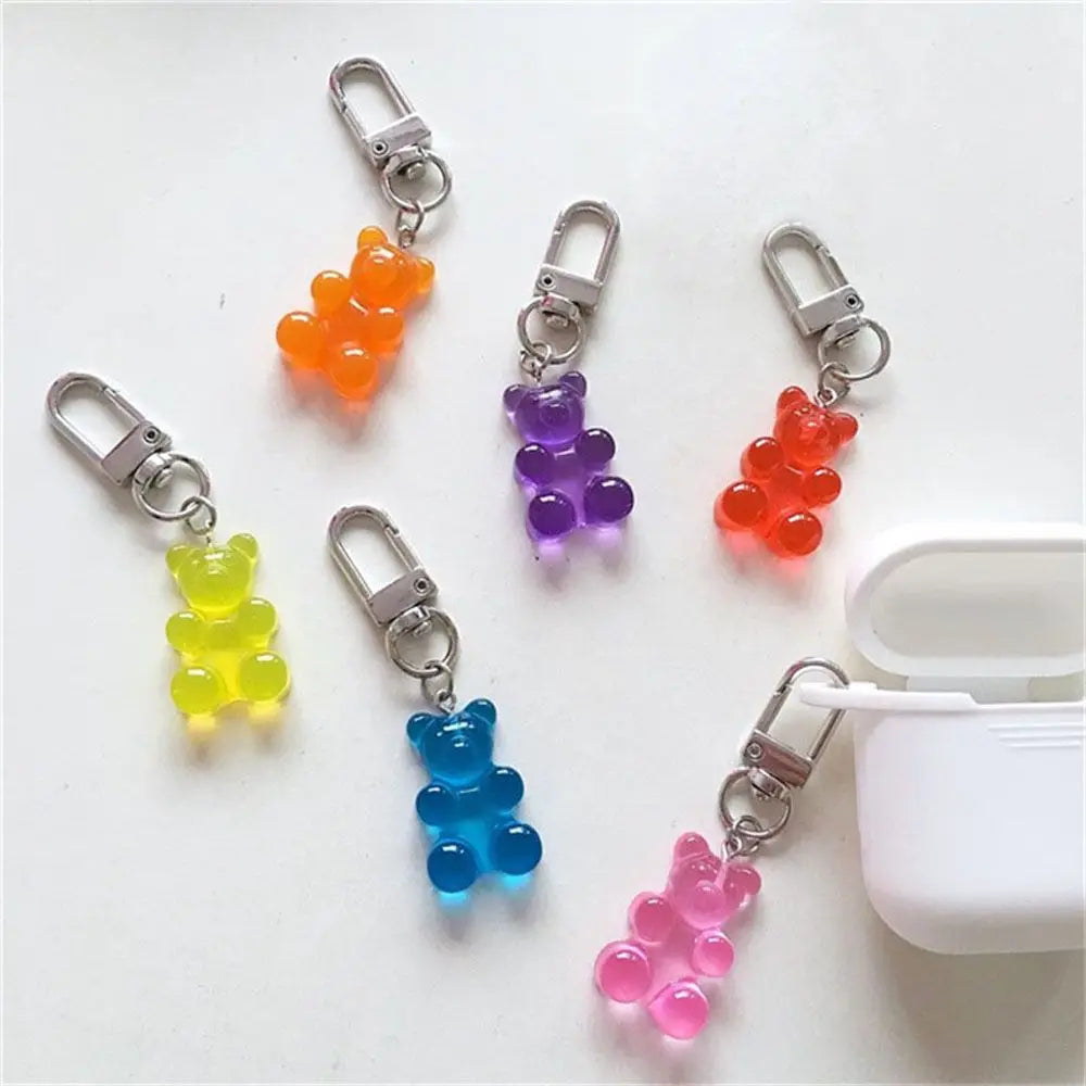 Lover Original Trinket Earphone Cover Animal Charm Key Ring Key Chain Jewelry Fashion Accessories Zpaxo
