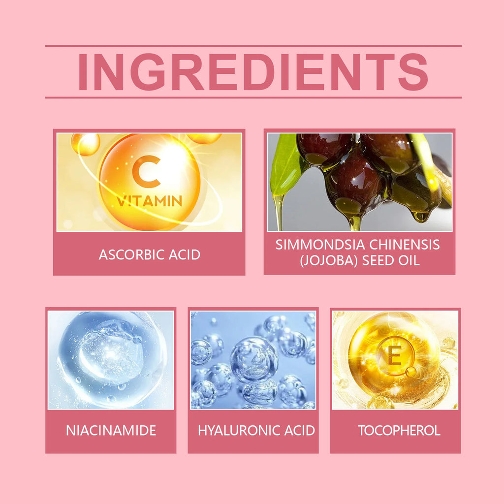 60-Pc Hyaluronic Acid & Niacinamide Brightening Serum Capsules Face Serum Capsules Zpaxo