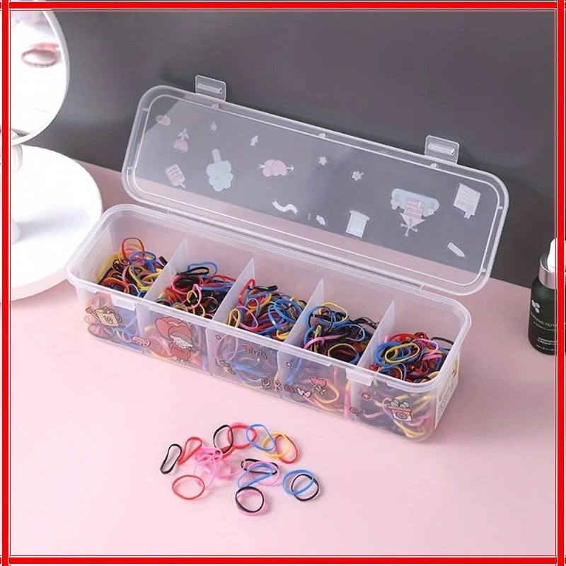5-Cell Clear Acrylic Storage Box – Jewelry & Hair Accessories Jewelry Storage Box Zpaxo