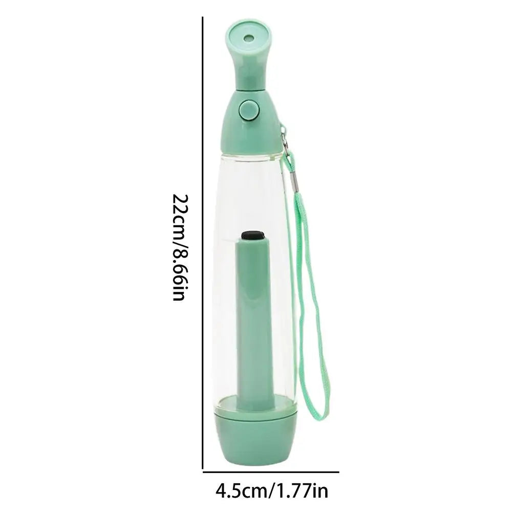Mist Spray Bottle Moisturizing Handheld Mist Sprayer Humidifier Skin Care Tools Small Steamer Manual Portable for Women Men Eye Zpaxo green