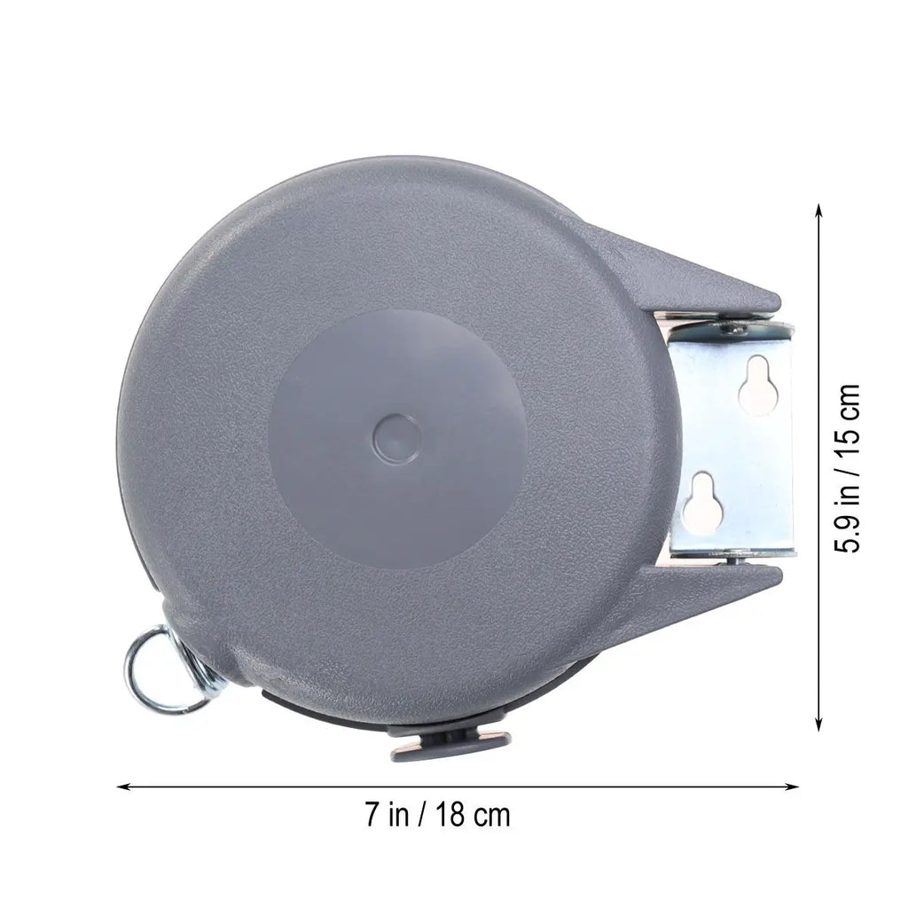 12m Retractable Clothesline Heavy Duty Portable Indoor Drying Line