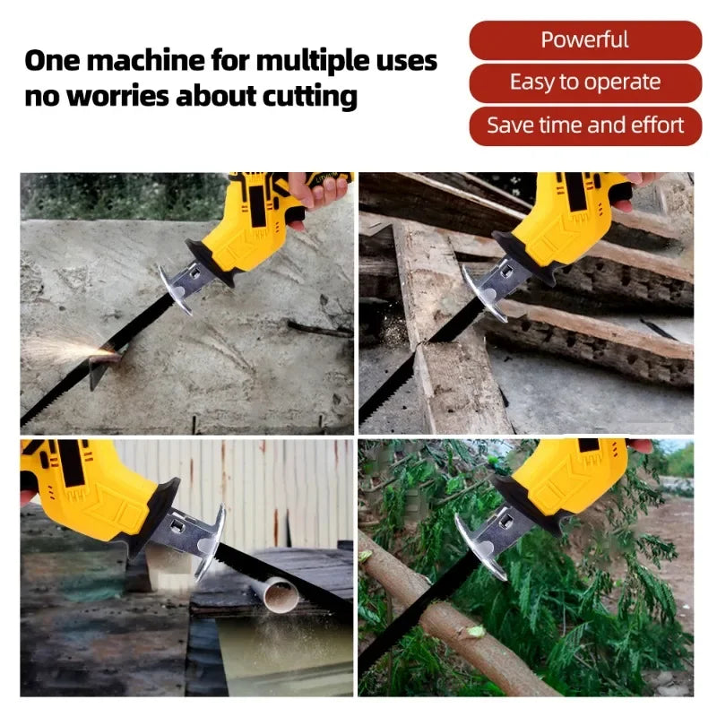 Cordless Reciprocating Saw Dewalt 18V 20V Battery Electric Cutting