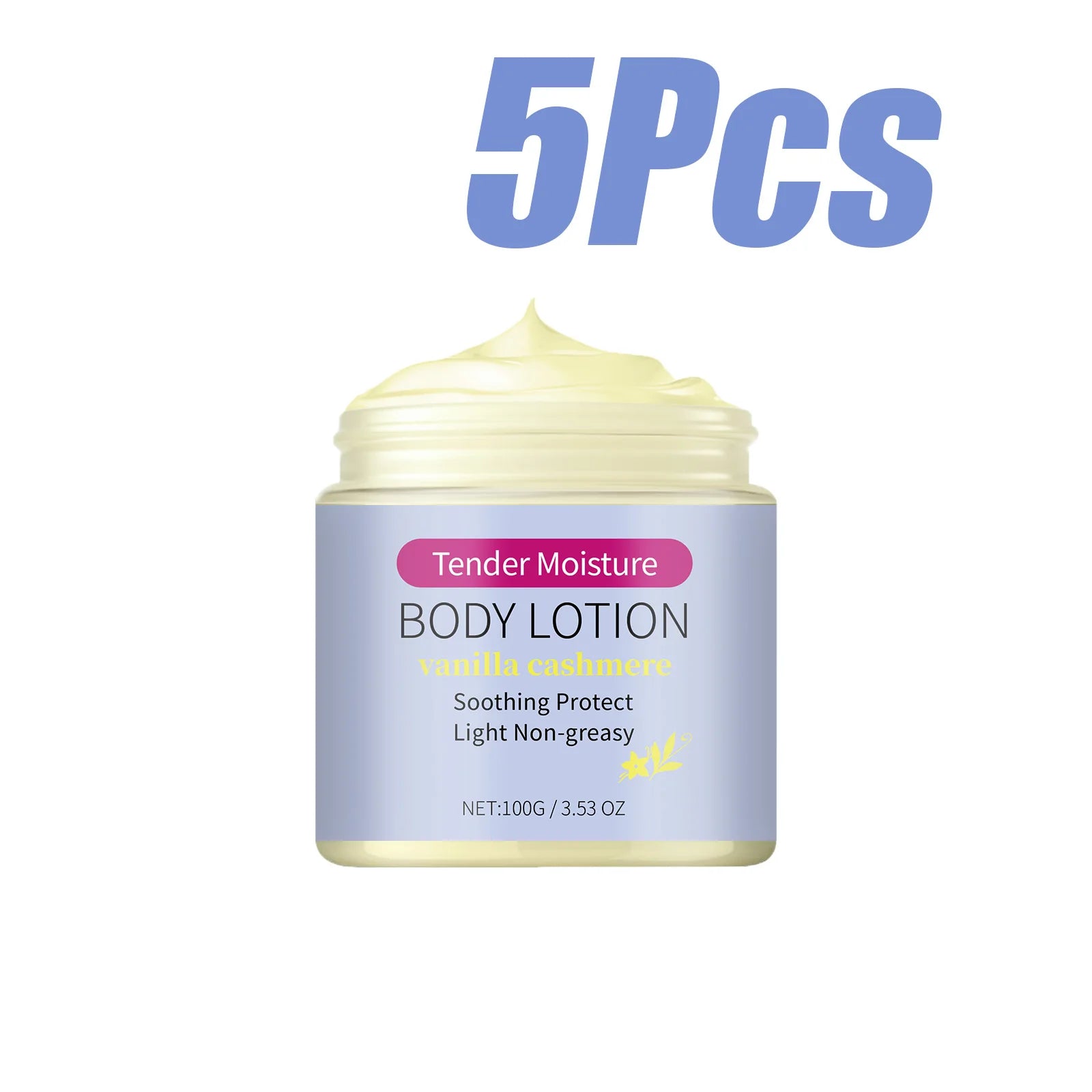 Hoygi Vanilla Cashmere Body Lotion | 24H Hydration Dry Skin Body Lotion Zpaxo 500g Boxed