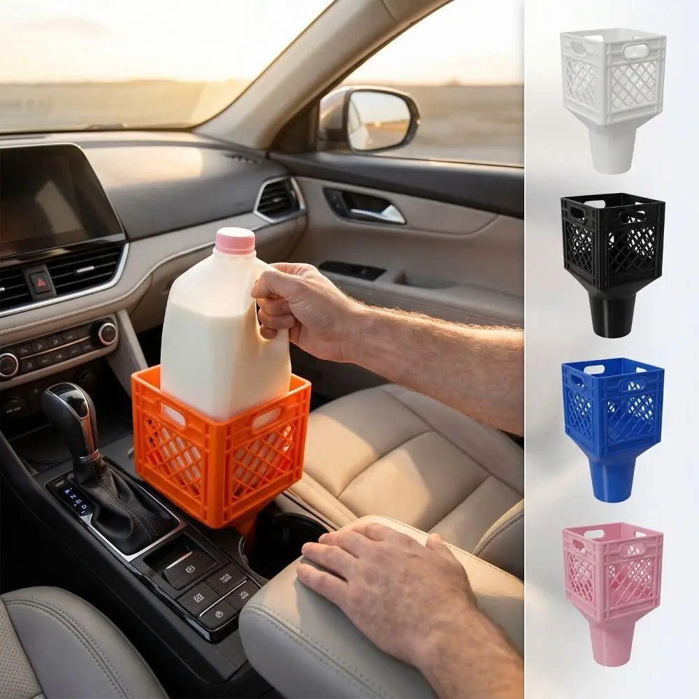 Half Gallon Jug Car Cup Holder Mount Shockproof Stable Expander Space Zpaxo