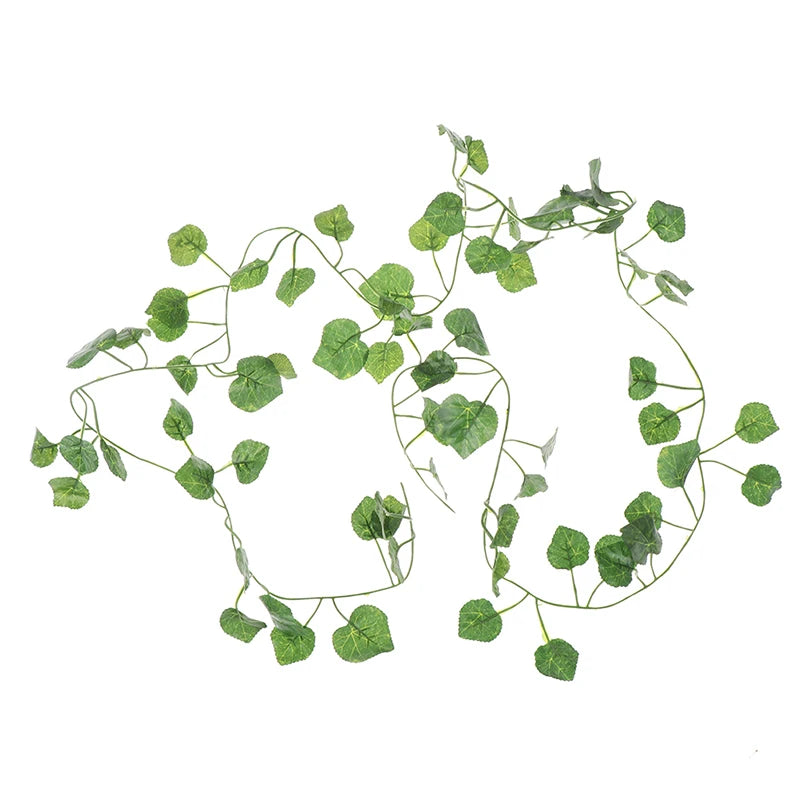 Green Plants Leaf 2 0m Artficial Vine Hanging Decor Rattan Liana Wall Zpaxo