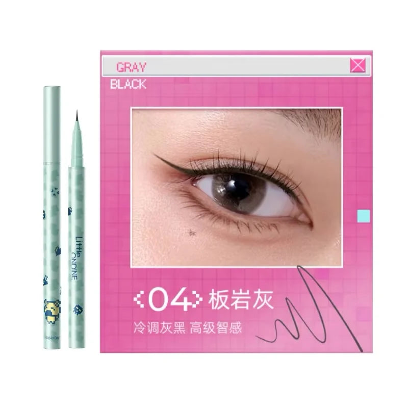 Little Ondine Japan Electronic Pets Cute Surprise Makeup Eyeshadow Lip Tint Eyeliner Pencil Essence Spray Eyebrow Facial Makeup Zpaxo Eyeliner 04