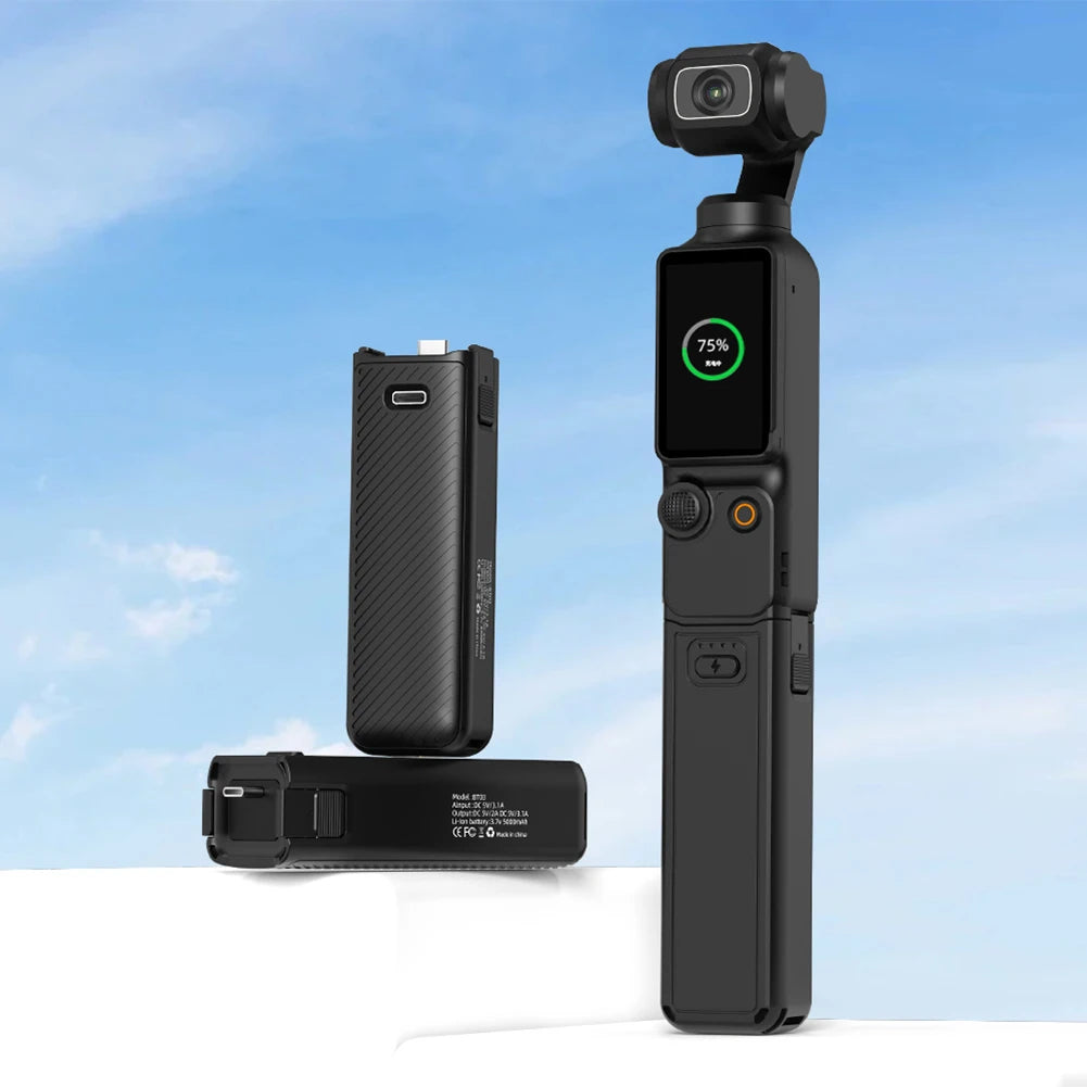 DJI Osmo Pocket 3 Portable Battery Handle Handheld Power Bank Sports