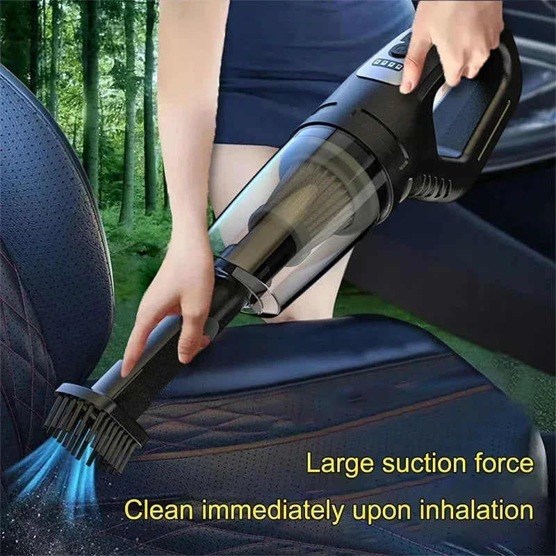Wireless Vacuum Cleaner Powerful Suction Rechargeable Handheld Quick