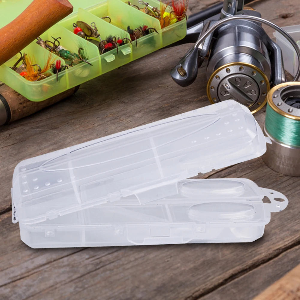 Fishing Rod Clamp Box Fish Hook Lure Bait Storage Case Accessories
