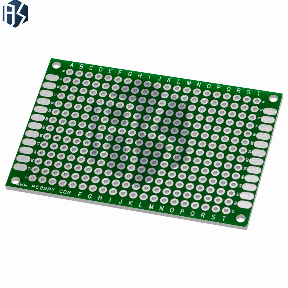 Universal FR-4 Prototype PCB 4x6cm Thick Tin-plated Standard Pitch 1 Zpaxo