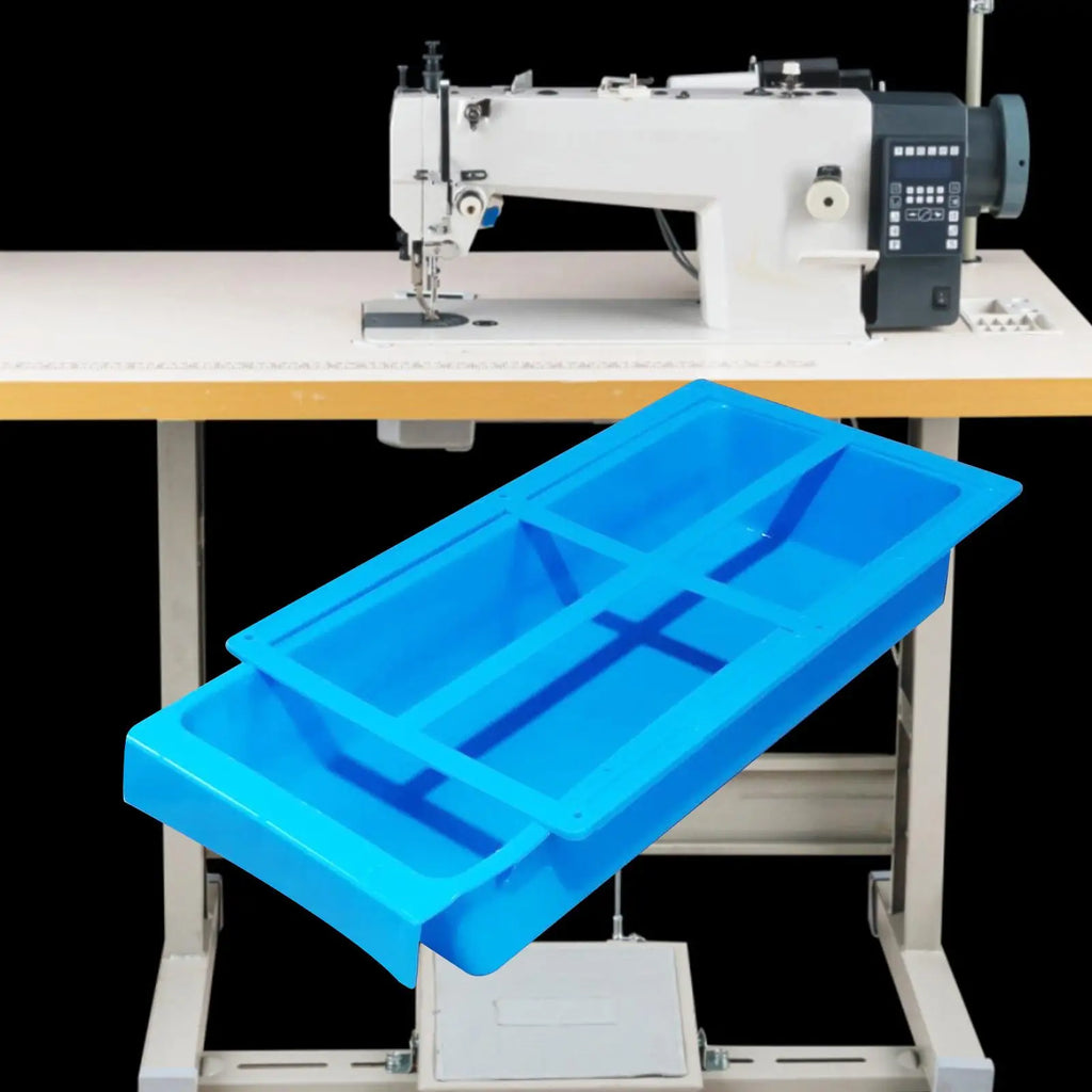 Industrial Sewing Machine Table Drawer Portable Easy to Use Crafts Practical Sliding Tool Convenient Durable Table Accessories Zpaxo