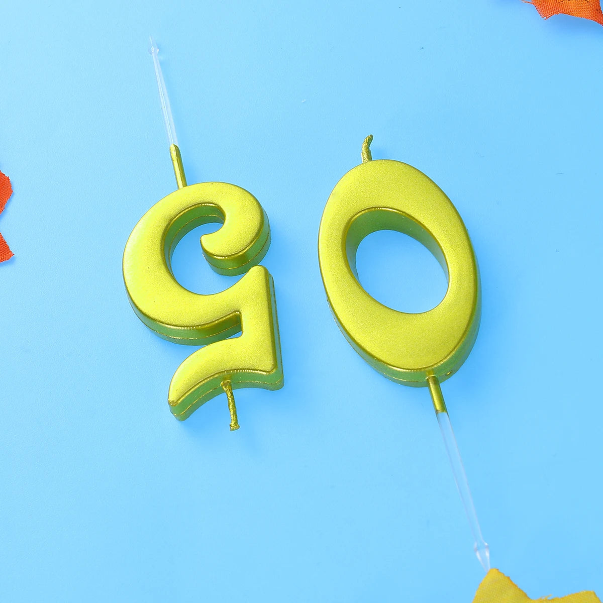 50 Birthday Number Decoration Bithday Cake Topper Candles Party