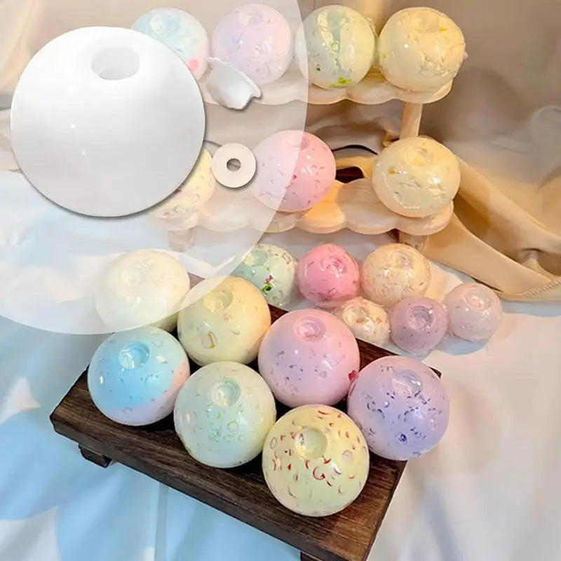 Stress Ball Making Kit Pressure Ball Milky Making Kit Noisy Sand Expander Tool Glutinous Stress Relief Base Container For Adults Zpaxo