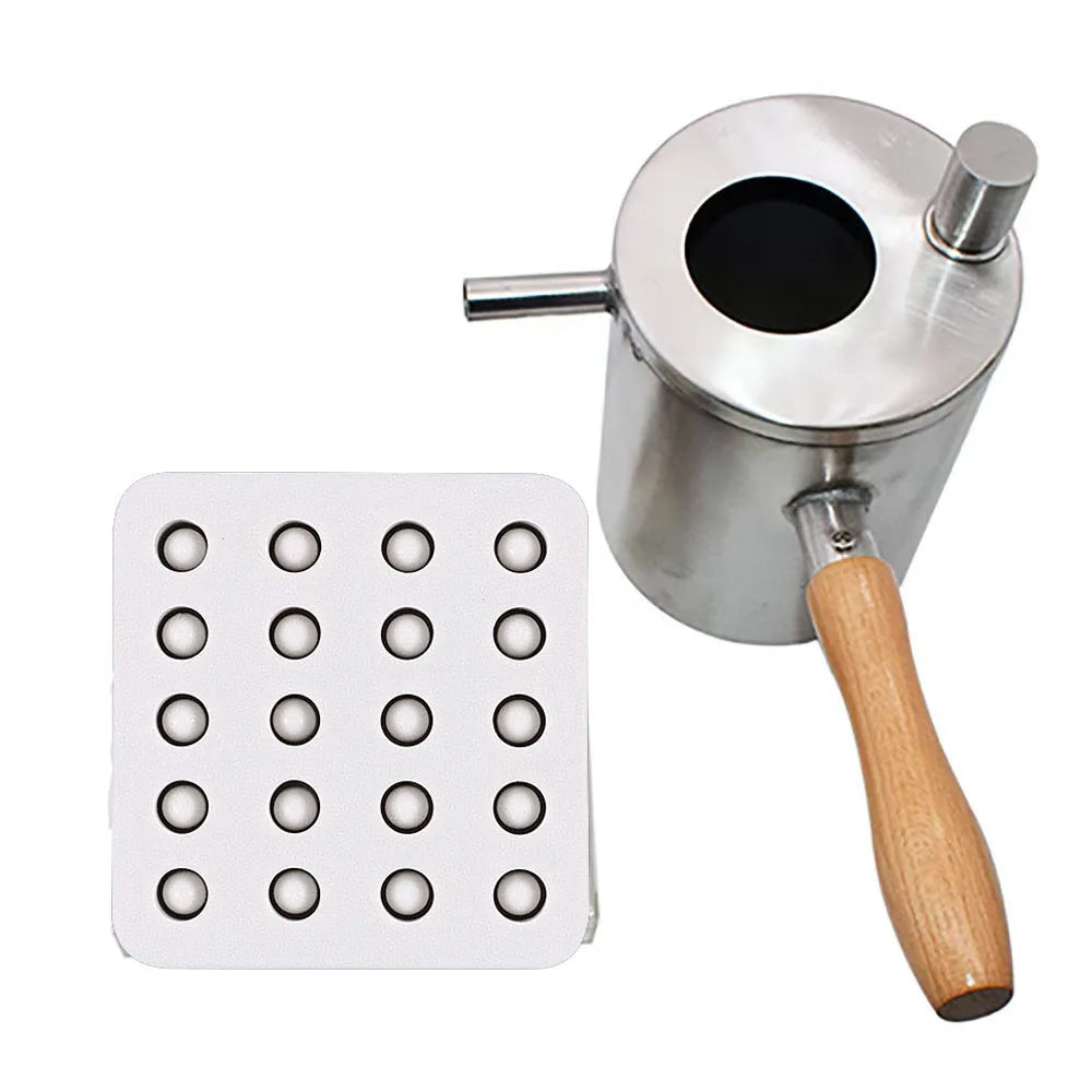 Beekeeping Beeswax Pouring Pot Stainless Steel Melting Wax Melter